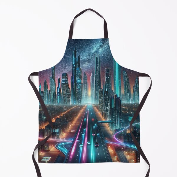 Item preview, Neon Nightscape Metropolis designed and sold by SunkenCost.