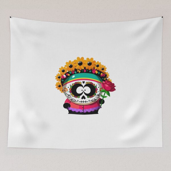 Item preview, Day of the Dead Cartman  designed and sold by EstherGregor.