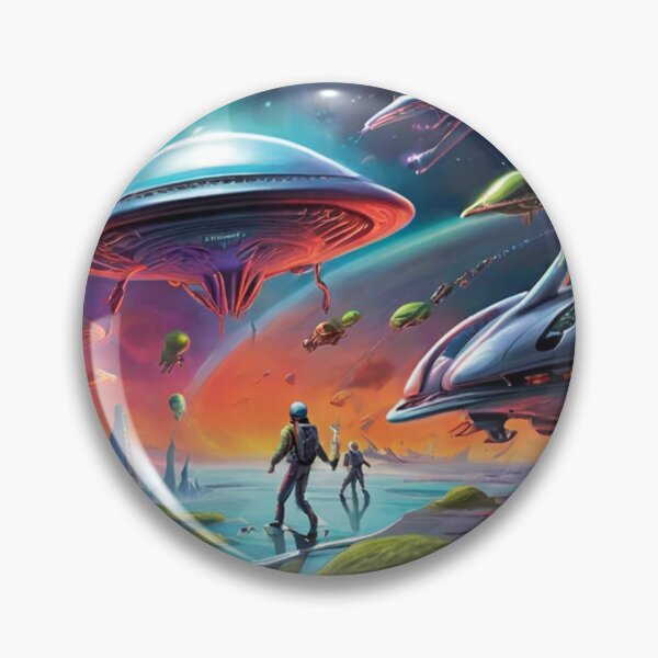Item preview, 1950s Alien Invasion Classic designed and sold by Mahilis.