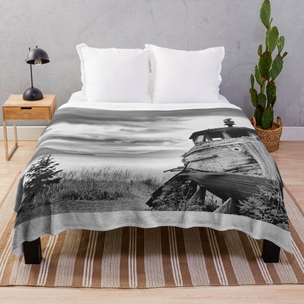 Item preview, Old Timber Boat in black and white designed and sold by pcole123.