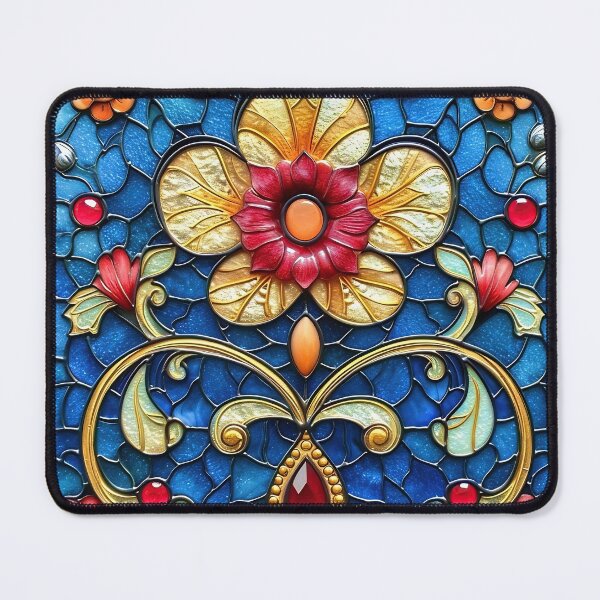 Item preview, Jeweled Fleur Mosaic designed and sold by stevepmp.