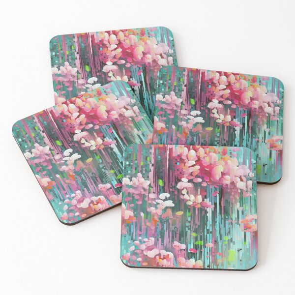 Item preview, Spring Glitch Art 02 - Lush Bush designed and sold by JoanNinjaHen.