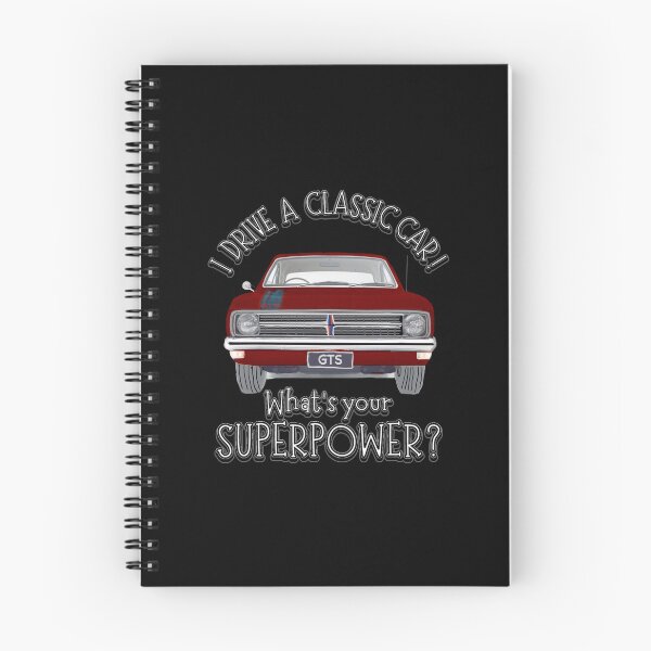 Item preview, Spanish Red Monaro - I DRIVE A CLASSIC CAR, whats your SuperPower? designed and sold by Michael van der Hoorn.