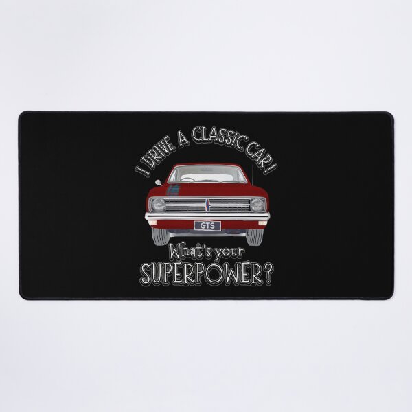 Item preview, Spanish Red Monaro - I DRIVE A CLASSIC CAR, whats your SuperPower? designed and sold by Michael van der Hoorn.