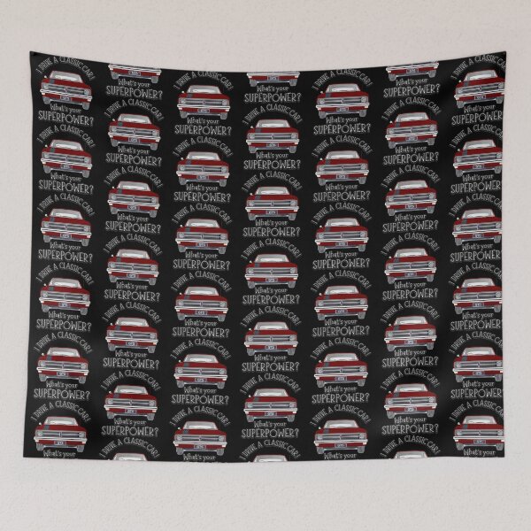 Item preview, Spanish Red Monaro - I DRIVE A CLASSIC CAR, whats your SuperPower? designed and sold by Michael van der Hoorn.