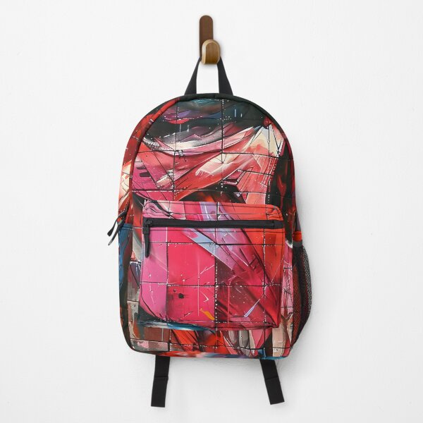 Item preview, Crimson Fury Skull Graffiti Art designed and sold by inkArtistryfine.