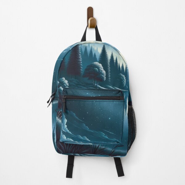 Item preview, Tranquil Forest Lake Night designed and sold by SunkenCost.