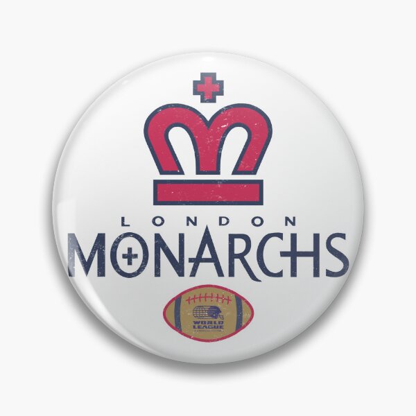 Artikelvorschau, Fußball der London Monarchs entworfen und verkauft von TeeArcade84.