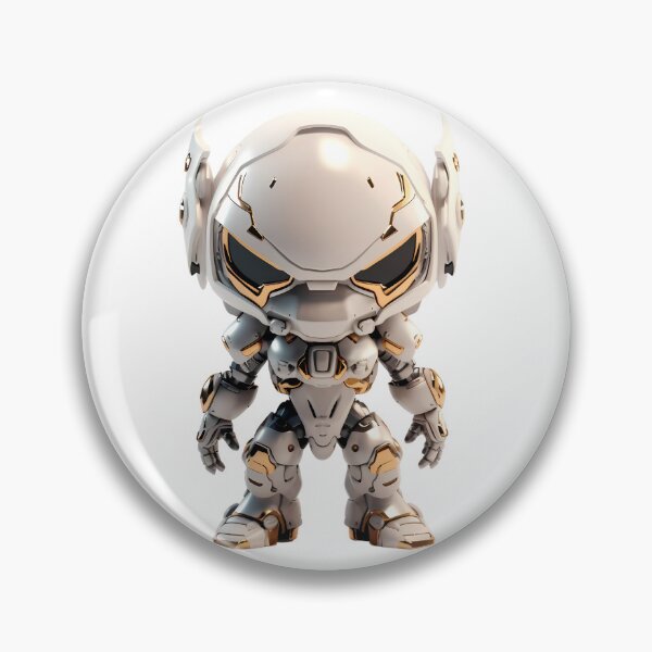 Item preview, Robotic Character Metallic Body RB17 designed and sold by keyd-studio.
