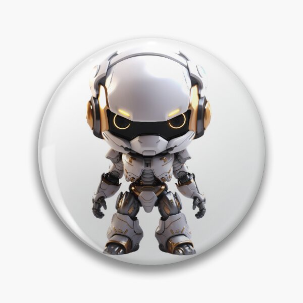Item preview, Robotic Character Metallic Body RB18 designed and sold by keyd-studio.