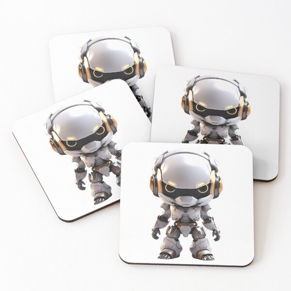 Item preview, Robotic Character Metallic Body RB18 designed and sold by keyd-studio.