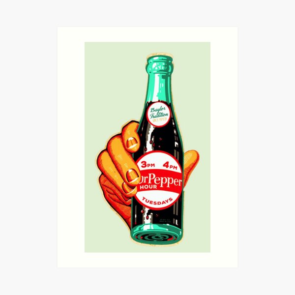 Baylor Dr. Pepper Hour. Art Print