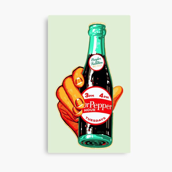 Baylor Dr. Pepper Hour. Canvas Print