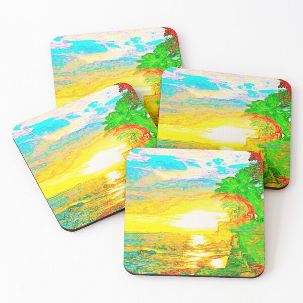 Item preview, Leahi Park sunset bloom designed and sold by R-F-B.