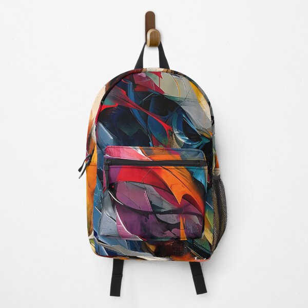 Item preview, Abstract Chromatic Skull Artistry designed and sold by inkArtistryfine.