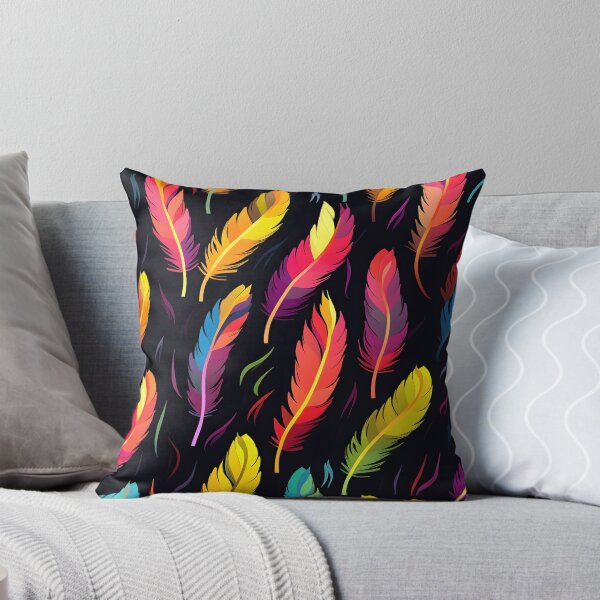 Item preview, Vivid Quill Plume Pattern designed and sold by inkArtistryfine.