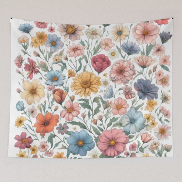 Item preview, campo de flores designed and sold by norachiang.