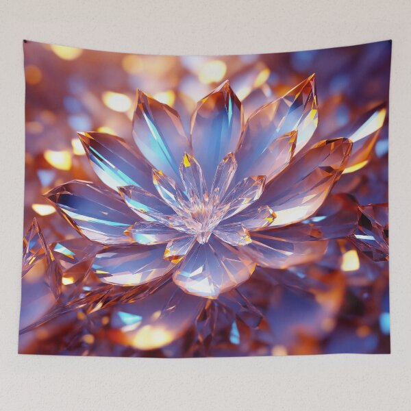 Item preview, crystal flower designed and sold by piakestore.