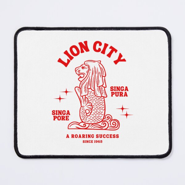 Item preview, Lion City Singapore Singapura designed and sold by InkWhirl.