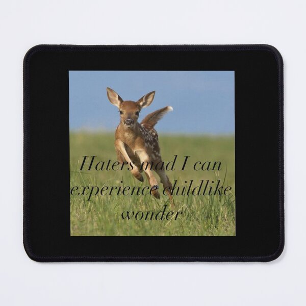 Item preview, Haters mad I can experience childlike wonder deer coquette meme funny positivity silly kitty bunny hopecore designed and sold by bubbleiel.