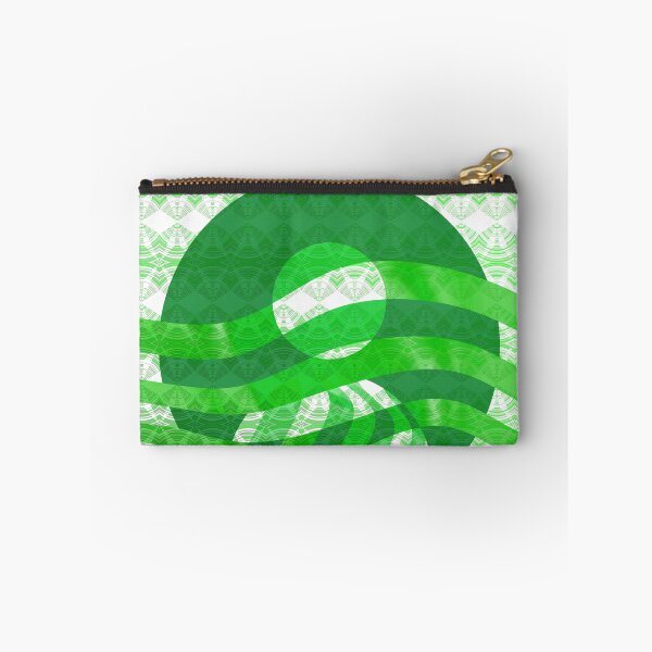 Item preview, Green sportive stripes over  green background designed and sold by AlbertoRuiZ.