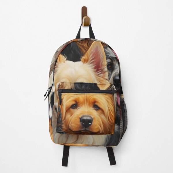 Item preview, Beautiful Dog Collage Illustration - Cute Faces designed and sold by SassyArtistry.