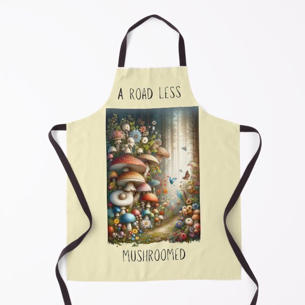Item preview, A road less mushroomed designed and sold by Whimsy-Prints.