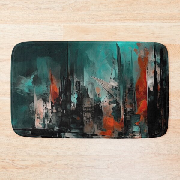Item preview, Abstract Cityscape designed and sold by NeoNebulaArt.