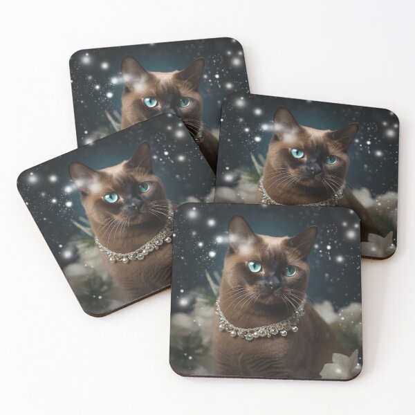 Item preview, Dazzling Burmese Cat designed and sold by Nocturne Paws.