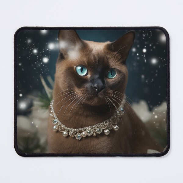 Item preview, Dazzling Burmese Cat designed and sold by Nocturne  Paws.