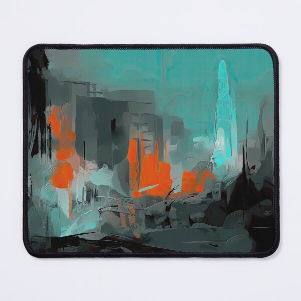 Item preview, Abstract Cityscape designed and sold by NeoNebulaArt.