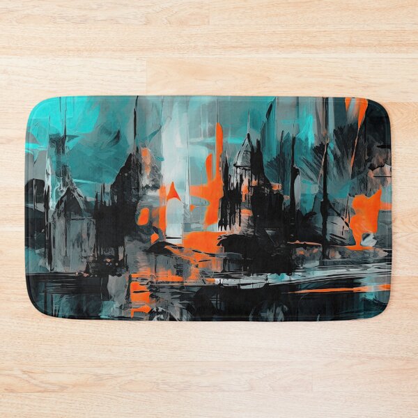 Item preview, Abstract Cityscape designed and sold by NeoNebulaArt.