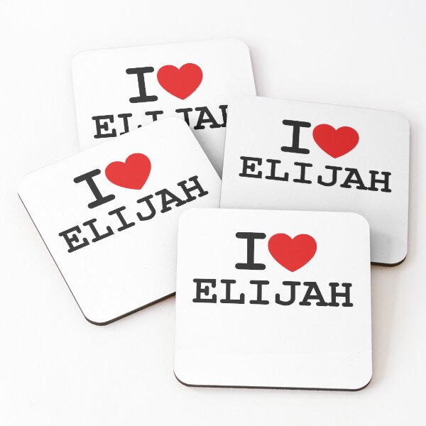 Item preview, I Love Elijah | Personalized Gift for Him designed and sold by hottest-tees.