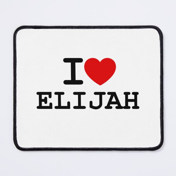 Item preview, I Love Elijah | Personalized Gift for Him designed and sold by hottest-tees.
