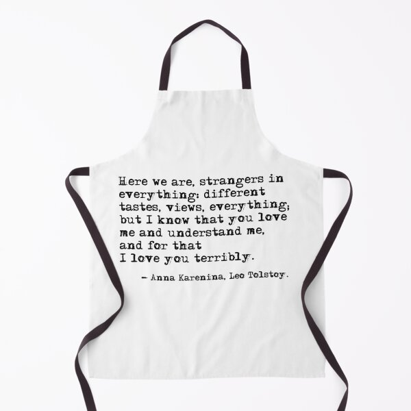 Item preview, I love you terribly - Anna Karenina, Leo Tolstoy designed and sold by peggieprints.