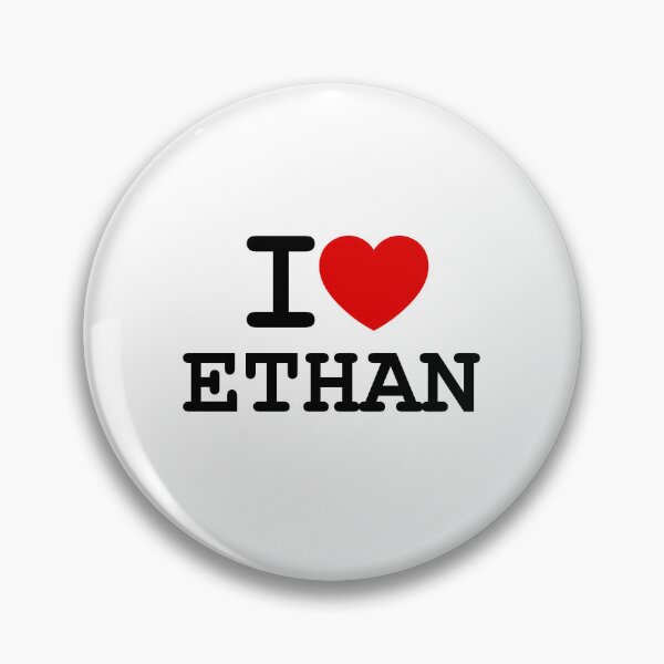 Item preview, I love Ethan | I ♥ Ethan | Personalized Gift for Him designed and sold by hottest-tees.