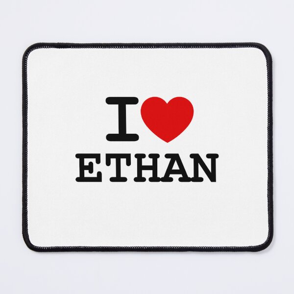 Item preview, I love Ethan | I ♥ Ethan | Personalized Gift for Him designed and sold by hottest-tees.