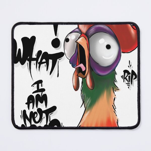 Item preview, "Indignant Chicken: I Am Not Your Food Protest" designed and sold by Ruban-jayavel.