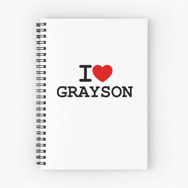 Item preview, I ♥ Grayson / Personalized Gift for Him (for her to wear it) designed and sold by hottest-tees.