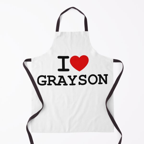 Item preview, I ♥ Grayson / Personalized Gift for Him (for her to wear it) designed and sold by hottest-tees.
