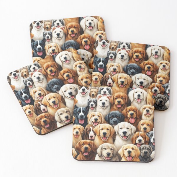 Item preview, Cute Dogs Collage Illustration - For Every Dog Parent designed and sold by SassyArtistry.