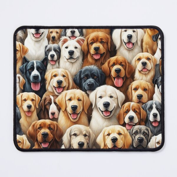 Item preview, Cute Dogs Collage Illustration - For Every Dog Parent designed and sold by SassyArtistry.