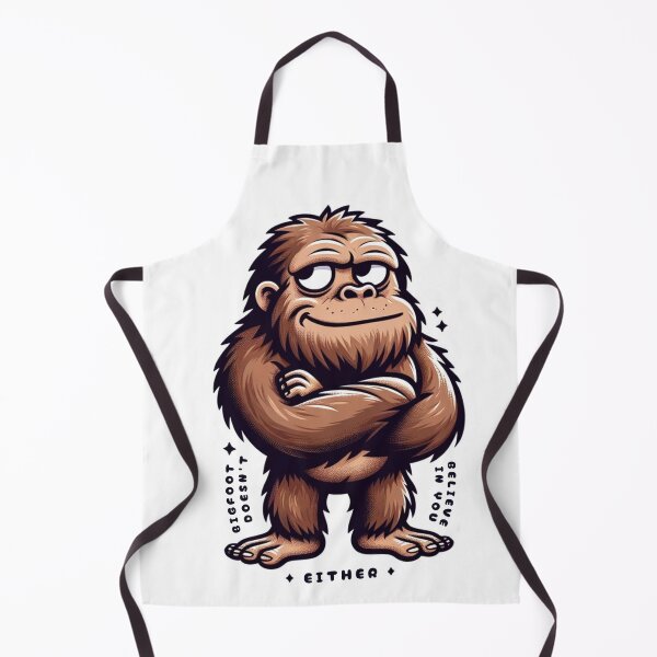 Item preview, Bigfoot Doesn't Believe in You Either designed and sold by artalchemyannie.