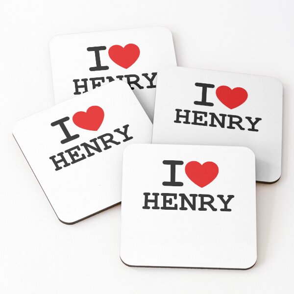 Item preview, I LOVE HENRY  / I ♥ Henry / Personalized Gift for Him (for her to wear it) designed and sold by hottest-tees.
