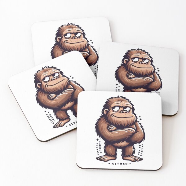 Item preview, Bigfoot Doesn't Believe in You Either designed and sold by artalchemyannie.