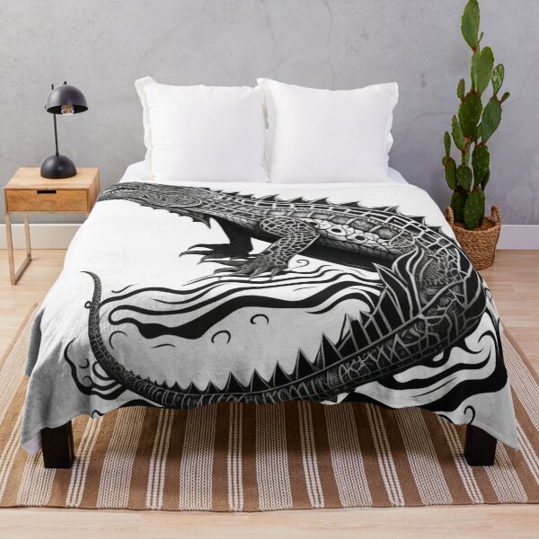 Item preview, Tribal Crocodile 2 designed and sold by AstroRisq.