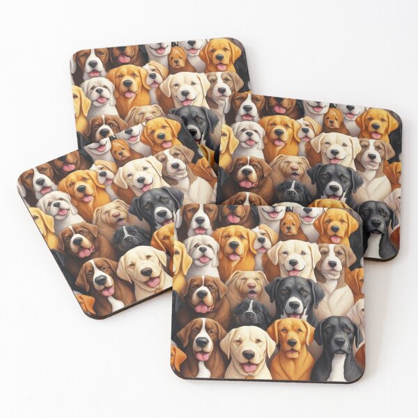 Item preview, Adorable Dogs Collage Illustration - For Every Dog Parent designed and sold by SassyArtistry.
