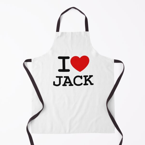 Item preview, JACK / I ♥ Jack / Personalized Gift for Him designed and sold by hottest-tees.