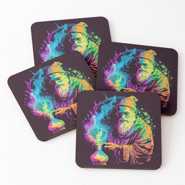 Item preview, Wizard Casting a Spell Pop Art 4 designed and sold by AstroRisq.