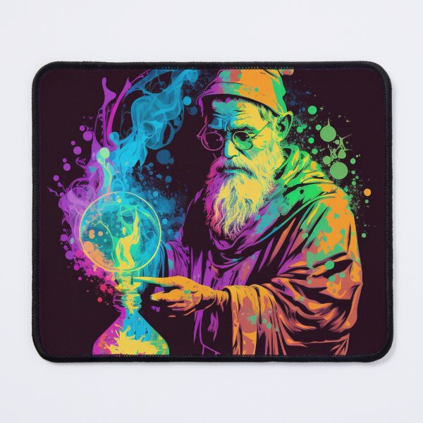 Item preview, Wizard Casting a Spell Pop Art 4 designed and sold by AstroRisq.